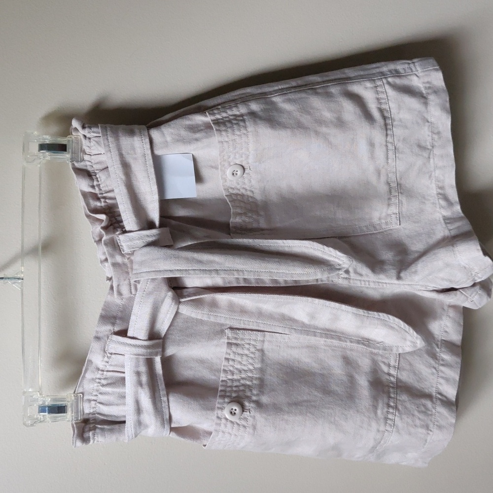 NEW JOIE Lindsi Paper Bag Shorts S